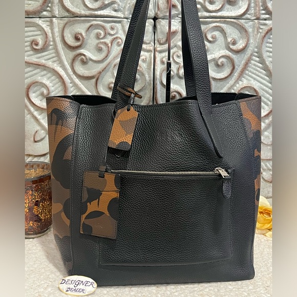 COACH Manhattan tote In Wild Beast Print Mixed Materials 72007 - Picture 3 of 15